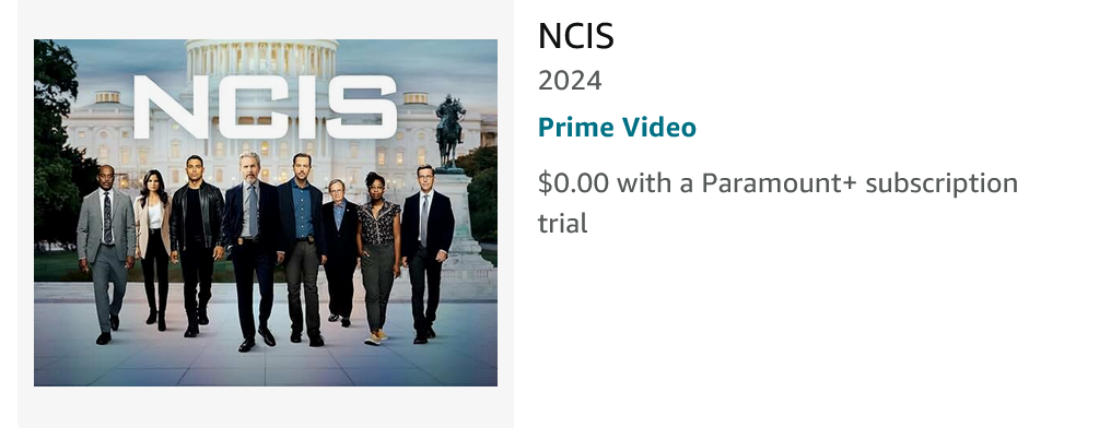 I have paid for ad free but when watching programs like NCIS I still ...