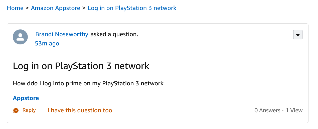 Log in on PlayStation 3 network